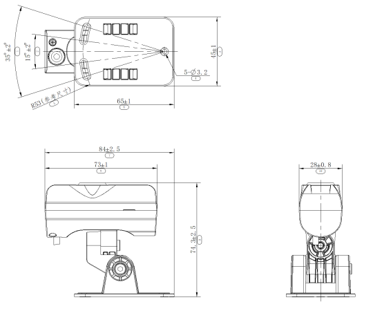 HikVision DSM camera 2mp 1080p 6mm - AE-VC2521T-ITS