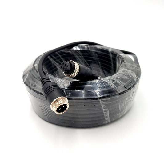 4 PIN Aviation cable 20 Metres mCCTV 12v mDVR cable