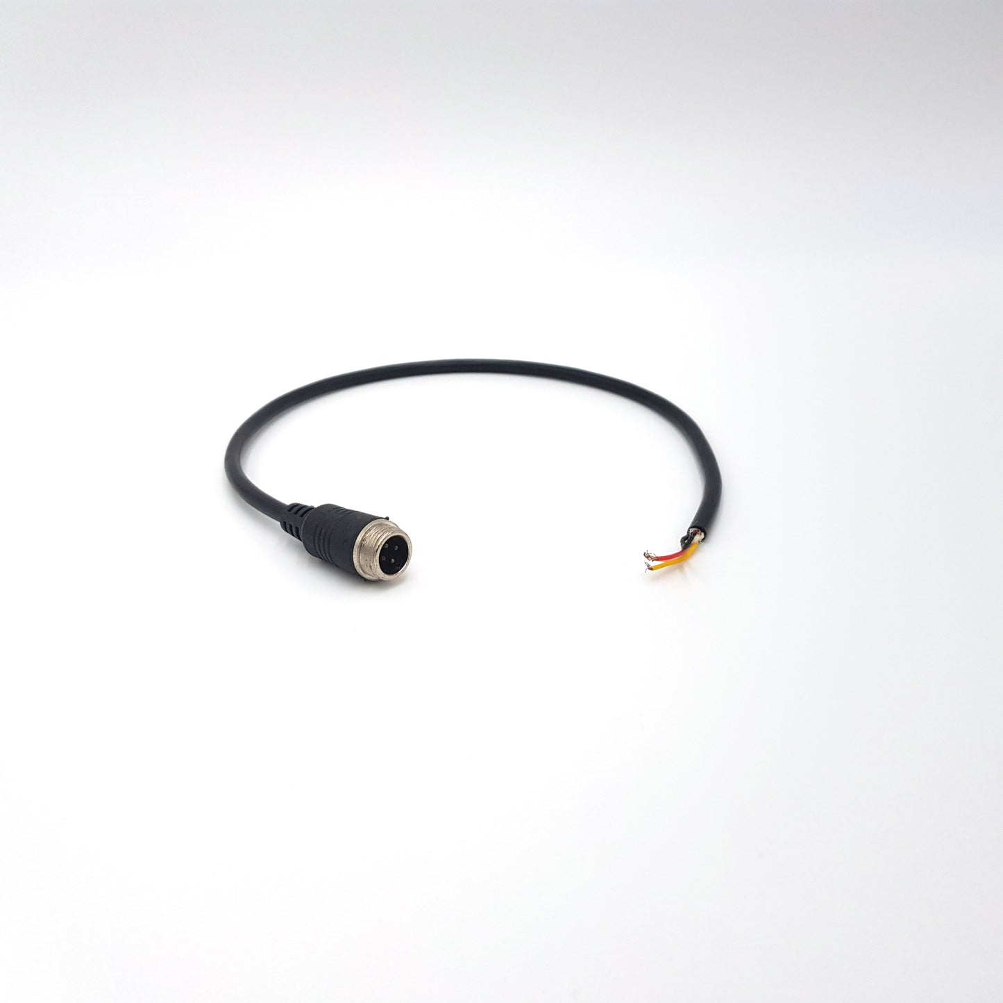 4 PIN Male to Bare End Cable 0.2 Metre mCCTV 12v mDVR cable pinout