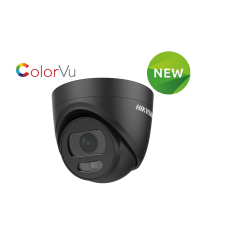 Hikvision 5MP Full Time Colour Black Camera, ColorVu, Ultra Low-Light, white light, 2.8mm lens