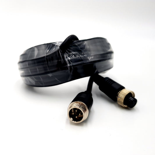 4 PIN Aviation cable 10 Metres mCCTV 12v mDVR cable