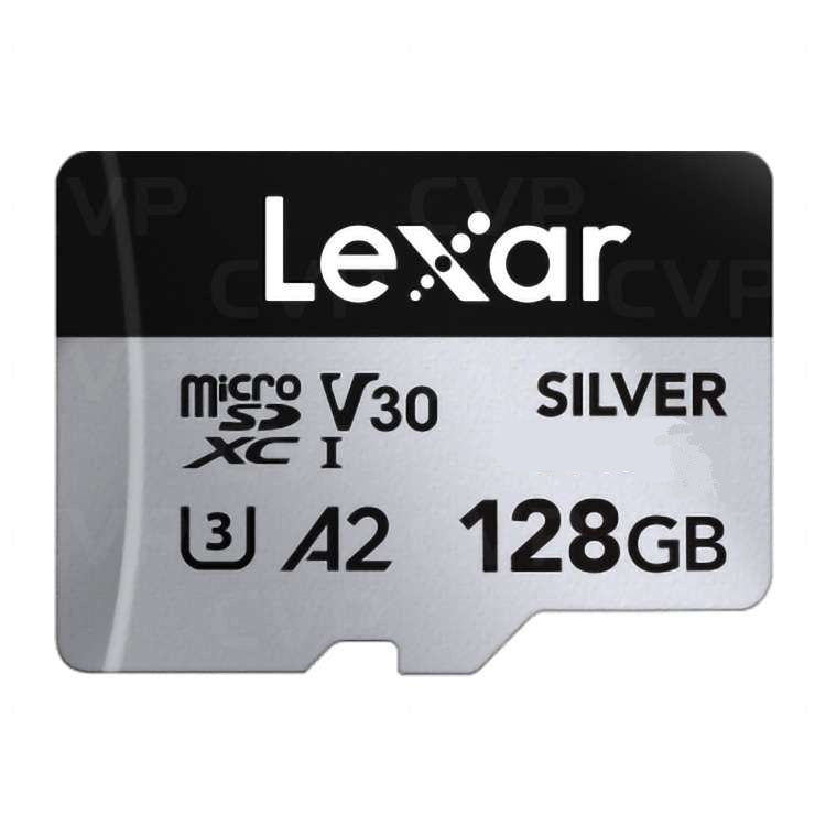 Lexar Pro Silver V30 SDCard 128gb - MicroSDV30128