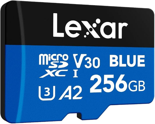 Lexar Blue V30 SDCard 256gb - MicroSDV30256B