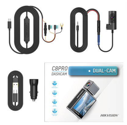 HikVision C8PRO 2ch Dash cam 4K Voice recognition ADAS 2025 - AE-DC8222-C8PRO(4K)