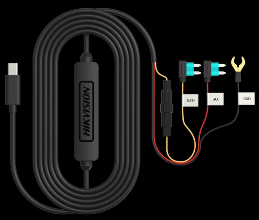 HikVision Type-C Buckline harness for USB-C Dashcams - AE-DF7351(PowerCable)