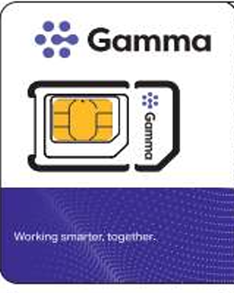 Gamma Data Only Sim Card 10GB - 60 Day Rolling