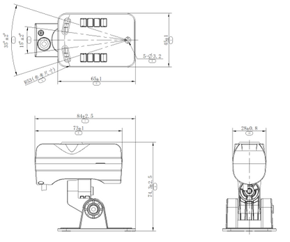 HikVision DSM camera 2mp 1080p 6mm - AE-VC2521T-ITS