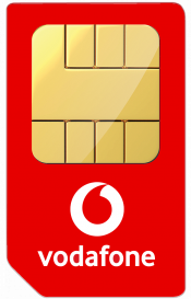 Vodafone Data Only Sim Card 10GB - 30 Day Rolling