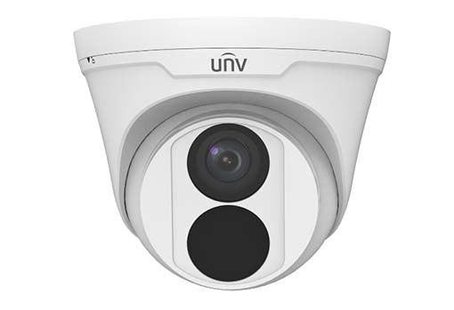 UNV 4x Turret camera kit including NVR with 1TB HDD and cables