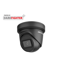 Hikvision 8MP IR Fixed Turret Network Powered by Darkfighter Black Camera, 2.8mm