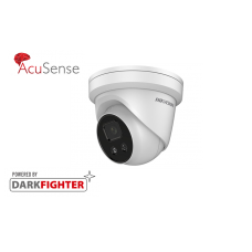 Hikvision 8MP  IR Fixed Turret Network AcuSense, Powered by Darkfighter Camera, Human and vehicle classification alarm, 2.8mm lens