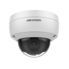 Hikvision 2MP IR Fixed Dome Network Camera, Built-in microphone, 4mm lens