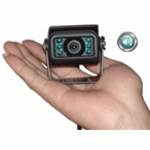 Small Reversing Camera with Audio 6 pcs IR Sharp CCD