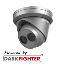Hikvision 4MP Ultra-Low Light Network Graphite Turret Camera, 4mm Lens