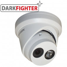 Hikvision 4MP Ultra-Low Light Network Turret Camera, 4mm Lens